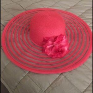 Pink Derby Hat